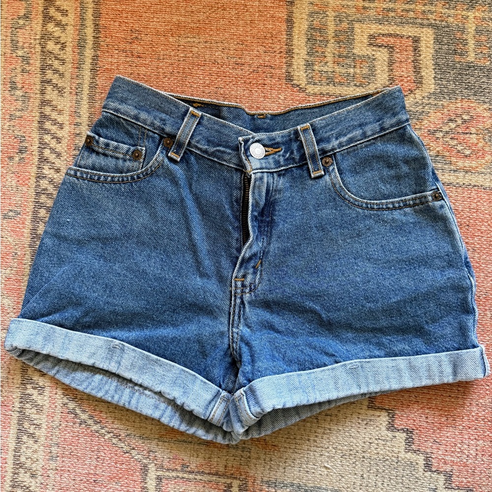 Classic Levi’s High Waisted Shorts